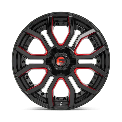 Fuel D712 Off-Road Wheel – 24X12, 8X170, Gloss Black With Rttc Finish (-44Mm Offset) 1