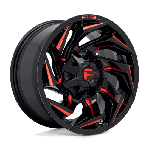 Fuel D755 Street Wheel – 18X9, 5X4.5/5.0, Gloss Black With Mil Finish (-12Mm Offset) 1