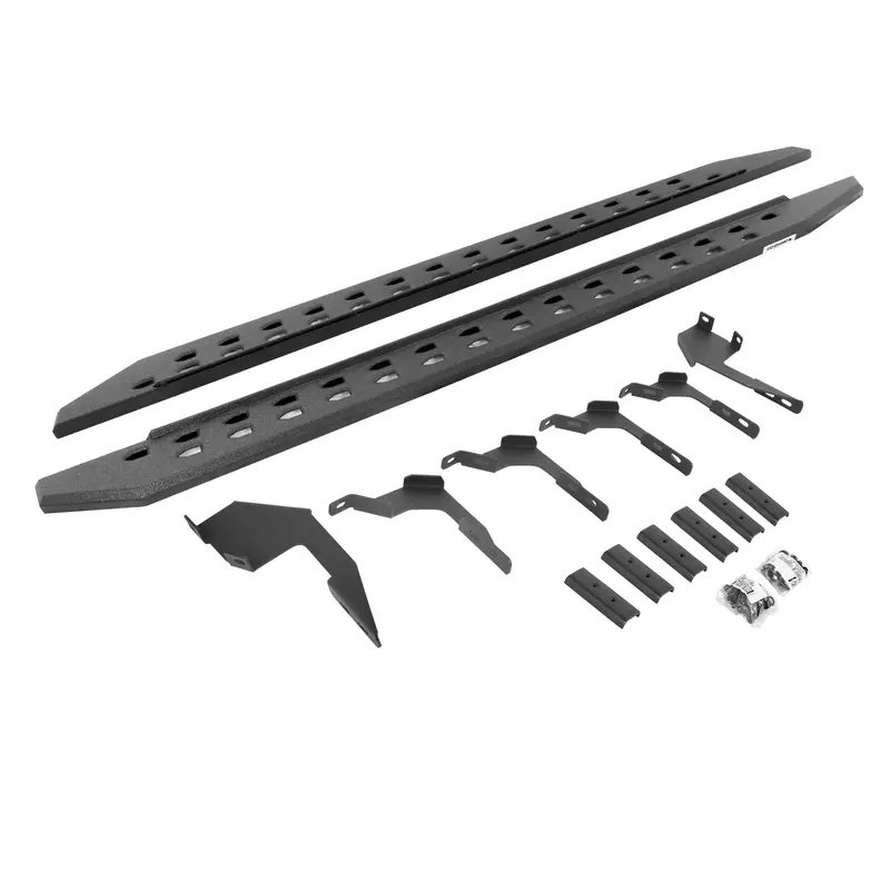 Go Rhino Rb20 Slim Line Running Boards – Low-Profile Step Rails With Complete Mounting Hardware 1