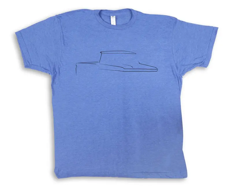 Holley Classic Truck Blue Tee Fitting – Large Size For 1960–1966 C10 1