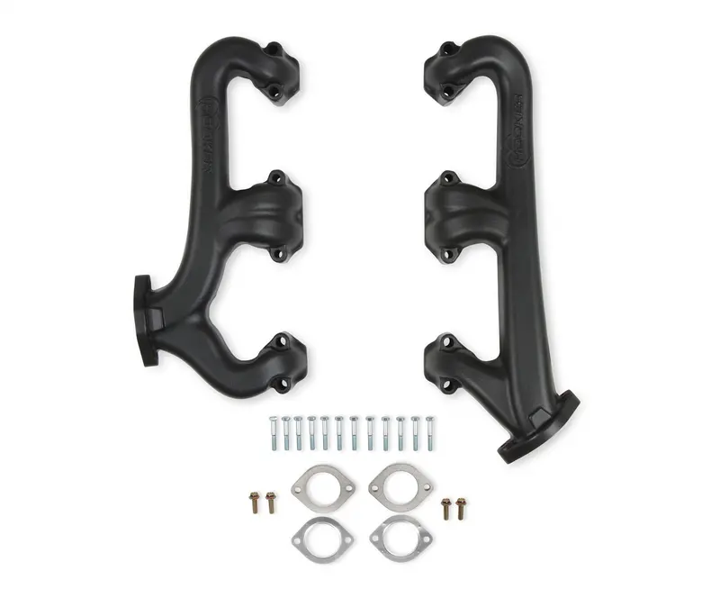 Hooker Exhaust Manifolds – Cast Iron, Direct-Fit Replacement (8525-3Hkr) 1