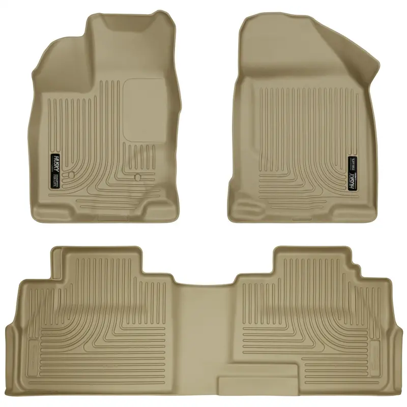 Husky Liners 99763 Front And Second-Row Floor Liners – Custom Fit 1