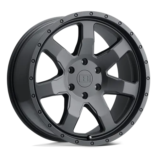 Level 8 Leslm Forged Aluminum Wheel – 17X8.5 Inches, 6X132Mm Bolt Pattern, Matte Black, +12Mm Offset 1