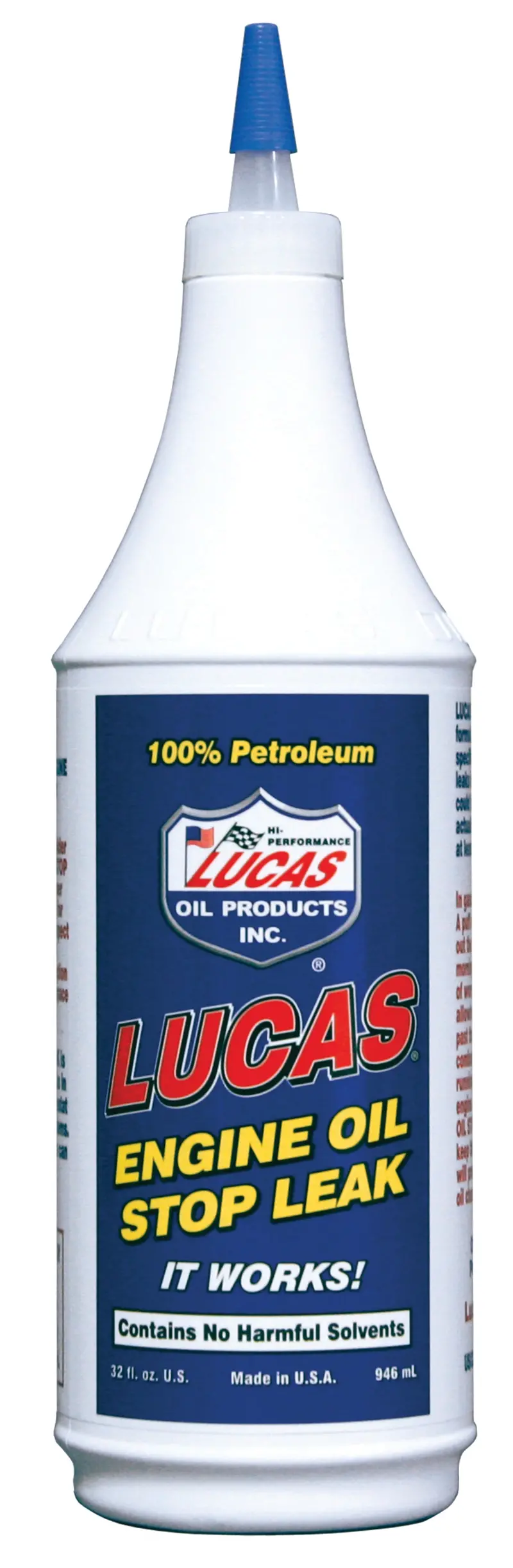 Lucas Oil 10278 Engine Oil Leak Stop – Advanced Polymer Sealant For Minor Gasket & Seal Seepage 1