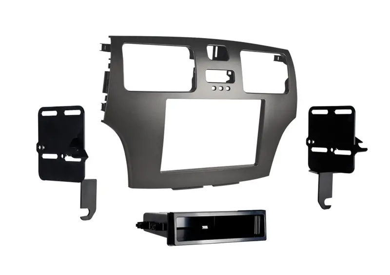Metra Electronics 99-8158G Turbokit Radio Install Kit – Includes Hardware And Instructions, Gray Finish 1