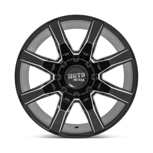 Moto Metal Mo804 20X9 Inch Alloy Wheel – 6X120Mm Bolt Pattern, Gunmetal Black Mill Finish, 18Mm Offset 1