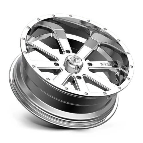 Msa Offroad Ma34 22X7 4X156 Chrome Alloy Wheel – Zero Offset 1