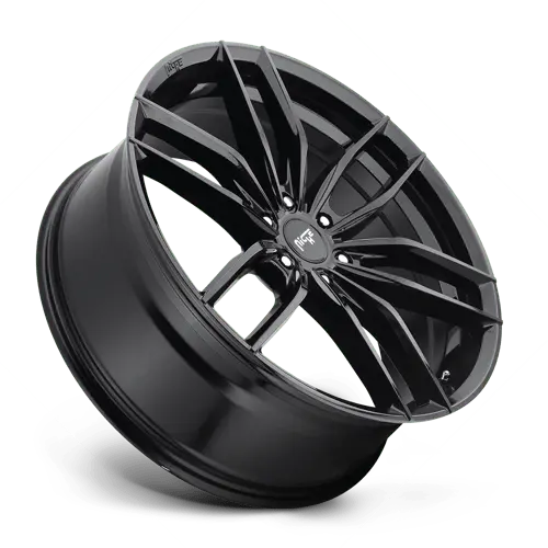 Niche M209 Alloy Wheel – 22X9.5", 6X5.5", Gloss Black Finish, +30Mm Offset 1