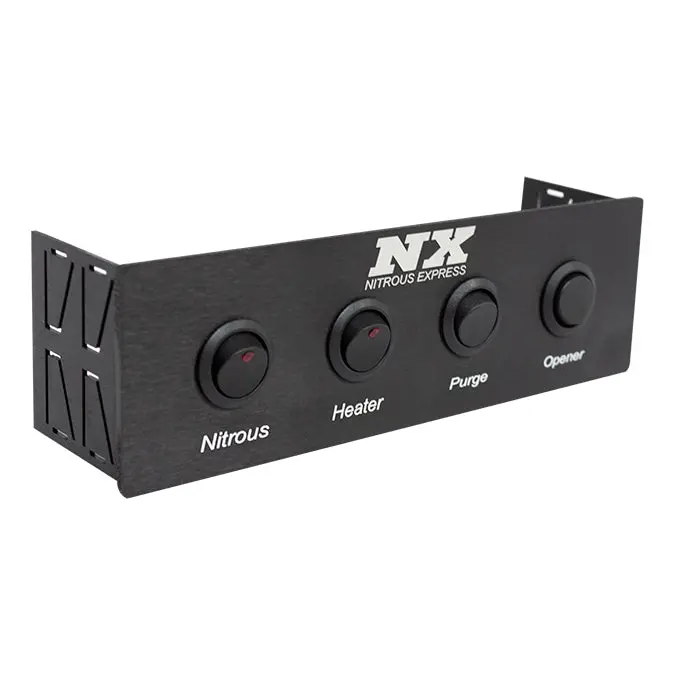Nitrous Express Din Switch Panel – Compact Digital Control Interface (15809) 1