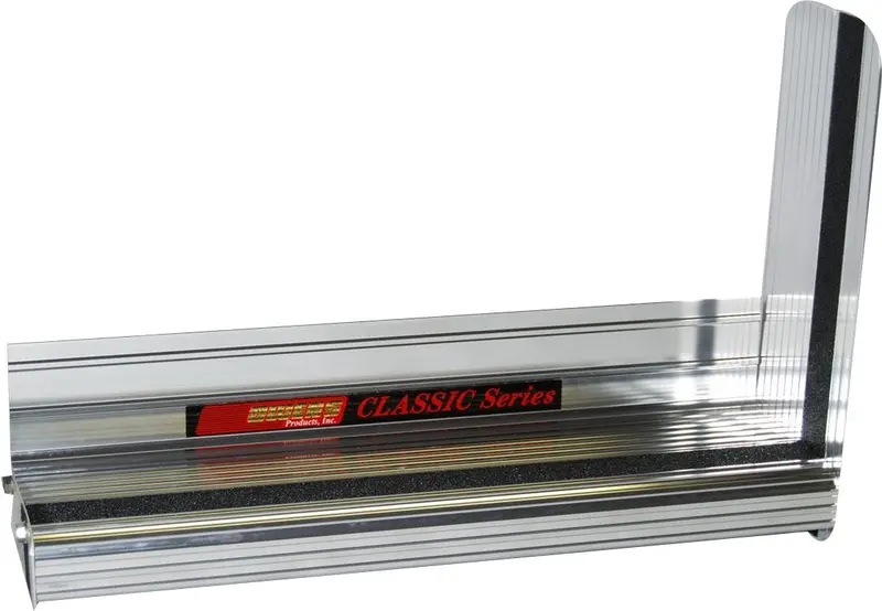 Owens Products Classic Series Extruded Aluminum Running Boards – 4" Wide, 118" Length, Bright Finish 1