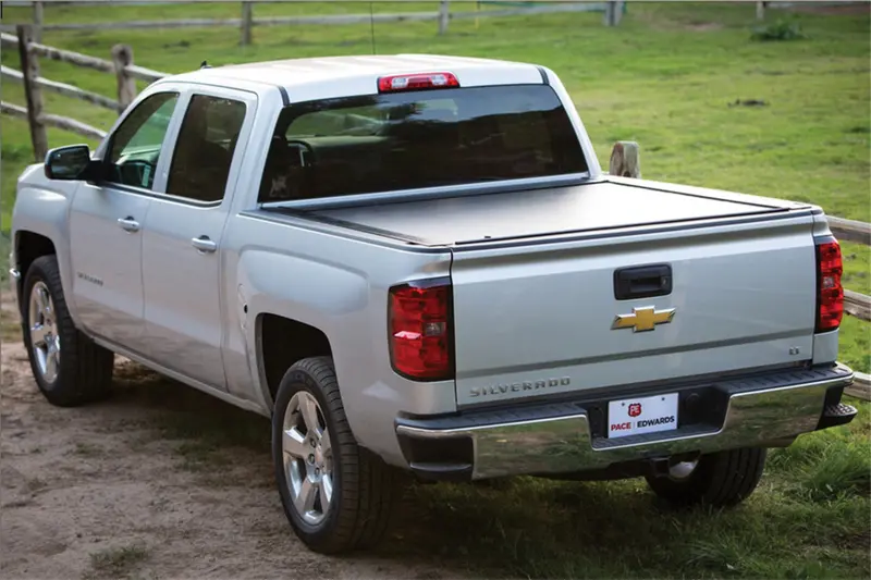 Pace Edwards Jrc0646 Jackrabbit Retractable Tonneau Cover – Soft Roll-Up Design With Integrated Rail System 1
