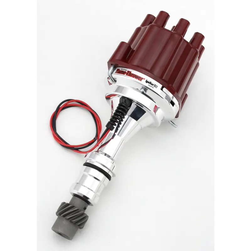 Pertronix D7110801 Dist Billet I3 Oldsmobile V8 Non/Vac Red Cap 1
