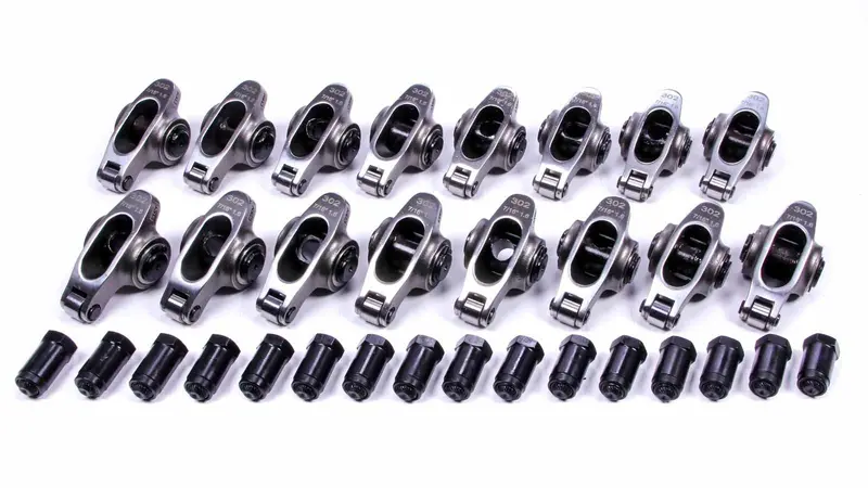 Prw Industries Sbf Stainless Steel Roller Rocker Arms – 1.6:1 Ratio With 7/16" Stud Mount 1