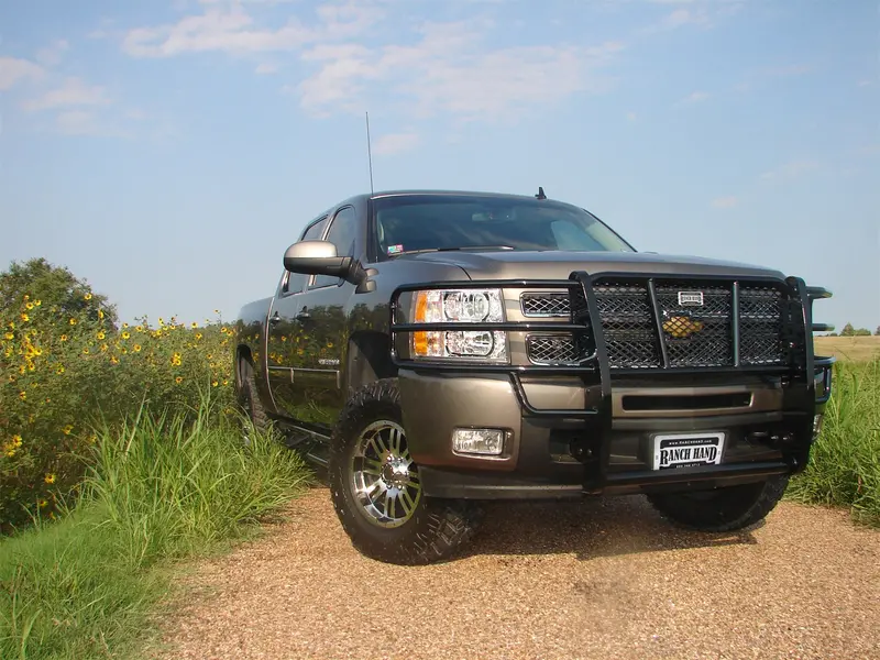 Ranch Hand Ggc08Hbl1 Legend Series Grille Guard; Retains Factory Tow Hook; 1