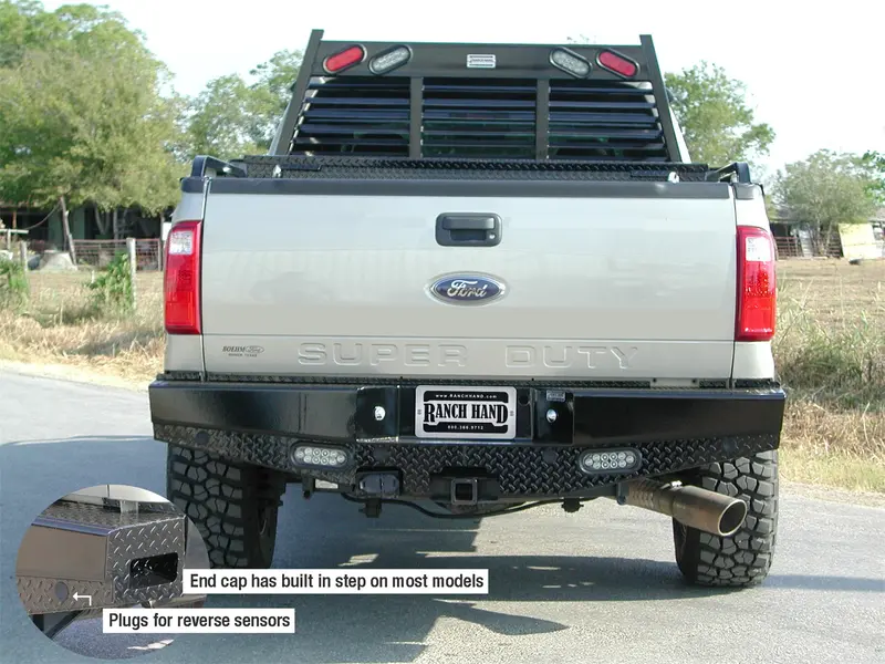 Ranch Hand Sbf081Blsl Sport Series Back Bumper 1