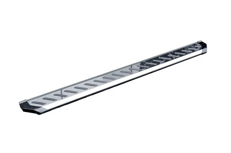 Romik 34001418 Polished Stainless Steel Running Boards – For 2017–Present Jaguar E-Pace 1