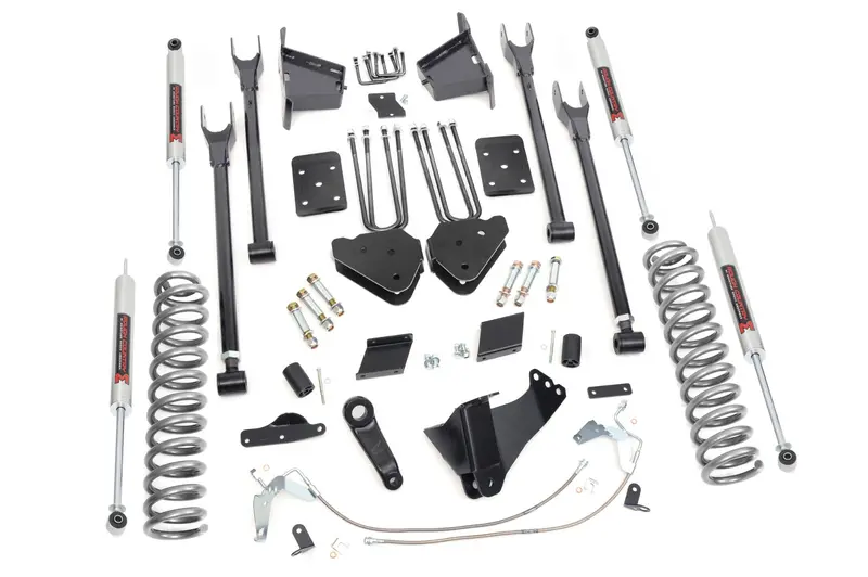 Rough Country 52740 6-Inch 4-Link Lift Kit – No Overload, M1 Design For 2015–2016 Ford Super Duty 4Wd 1