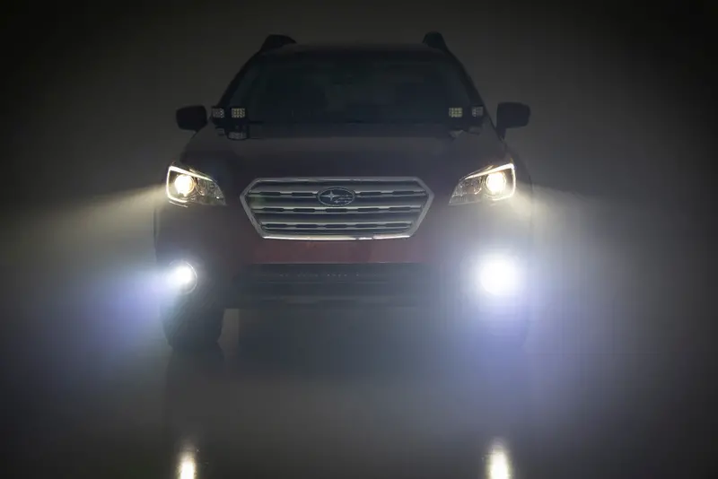 Rough Country 70889 Led Fog Light Kit – Black Series Spot Beam, For 2015–2019 Subaru Outback 1