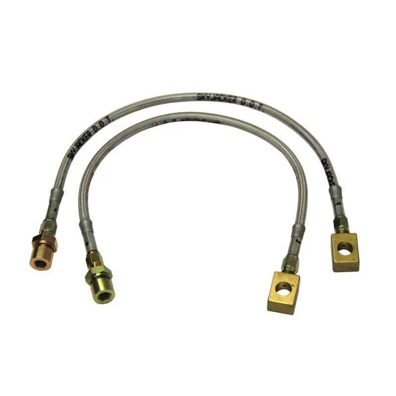 Skyjacker Stainless Steel Brake Line Kit – Front Pair For 1977–1981 Jeep Lift Applications 1