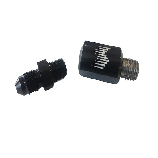Snow Performance Low-Profile Water-Methanol Nozzle Holder – 4An Elbow Style 1