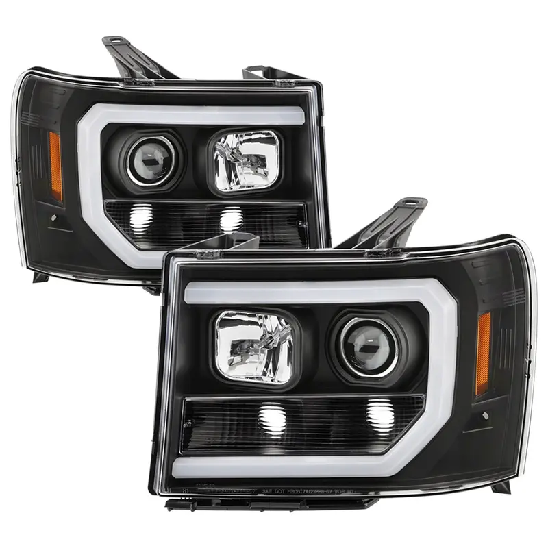 Spyder Auto Black Drl Projector Headlights – Version 2 For Enhanced Visibility 1