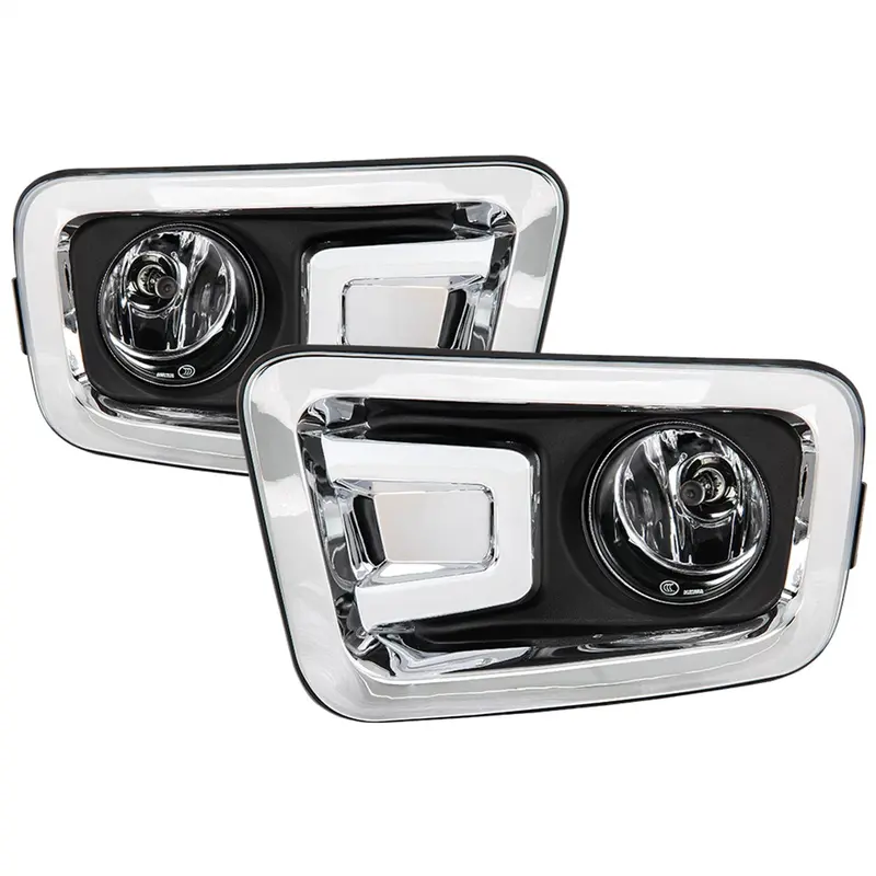 Spyder Auto Oem-Style Fog Light Kit – Clear Lens With Integrated Switch (9043307) 1
