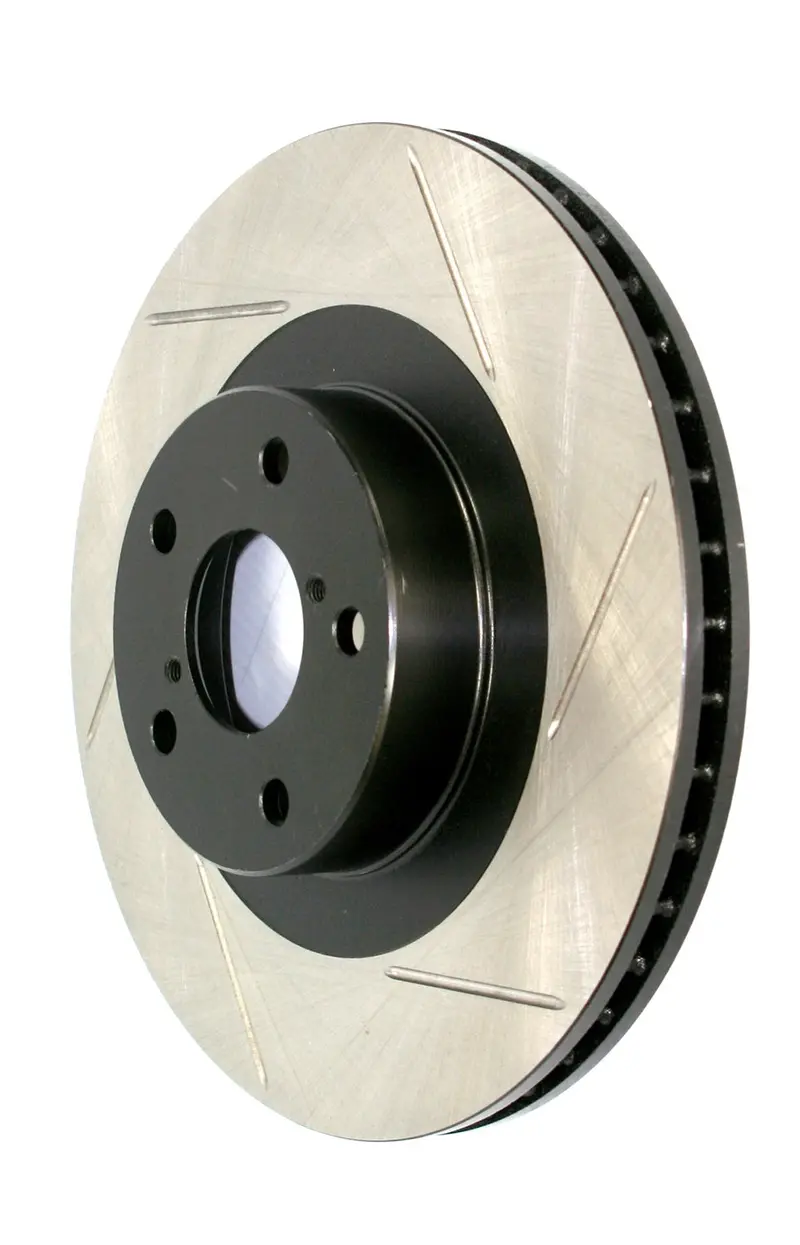 Stoptech 126.47025Csl Rear Left Cryo-Treated Slotted Sport Brake Rotor 1