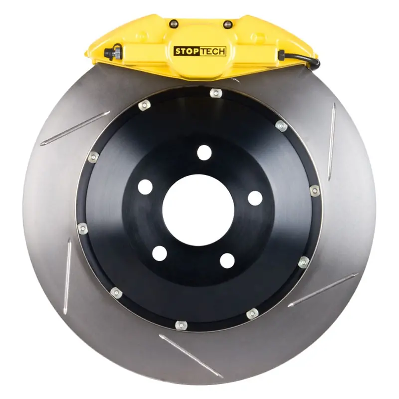 Stoptech 83.841.002G.81 Rear Big Brake Kit With Two-Piece Slotted Rotors 1