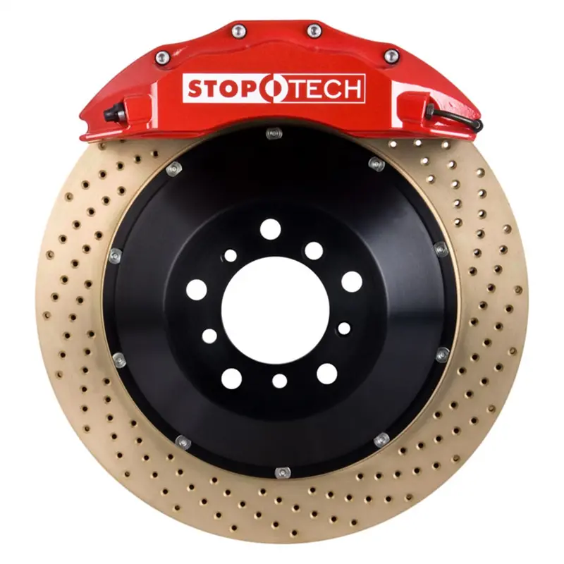 Stoptech 83.842.6700.74 Big Brake Kit – Two-Piece Front Rotors 1