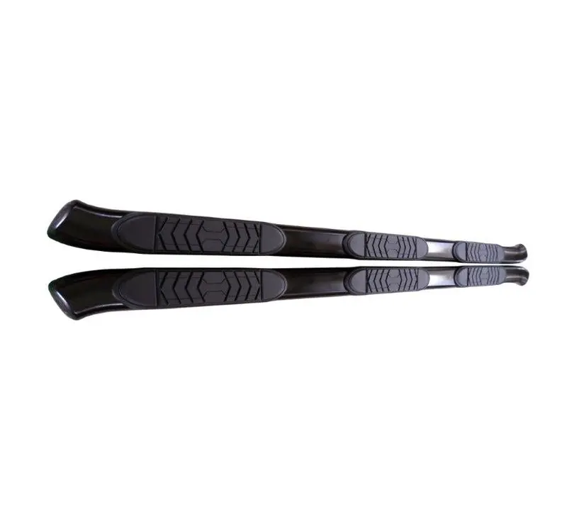 Trailfx A7044S Rocker Panel Step – Oval Bent Stainless Steel With Step Pads, Bed-Mounted 1