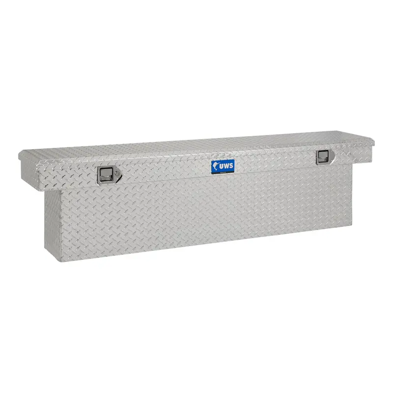 Uws Slim-Line Aluminum Crossover Truck Box – 69" Deep, Bright Finish (Tbsd-69-Sl, Ltl Only) 1