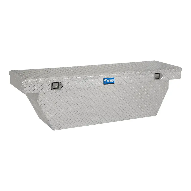 Uws Tbsd-69-A 69-Inch Deep Angled Aluminum Crossover Truck Tool Box 1