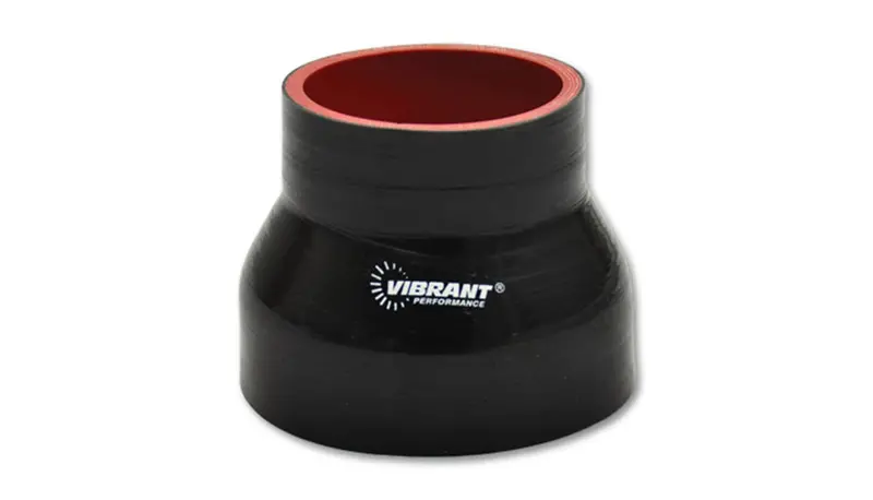 Vibrant Performance 19744 Reducer Coupler; 5.00 In. I.D. X 4.00 In. I.D. X 4.50 In. Long; Black; 1