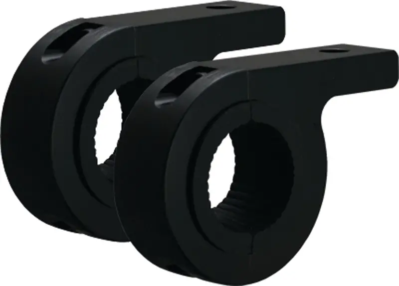 Vision X Black Tube Frame Mounting Clamp – 1.25" Diameter, M8 Bolt Compatible (9897288) 1
