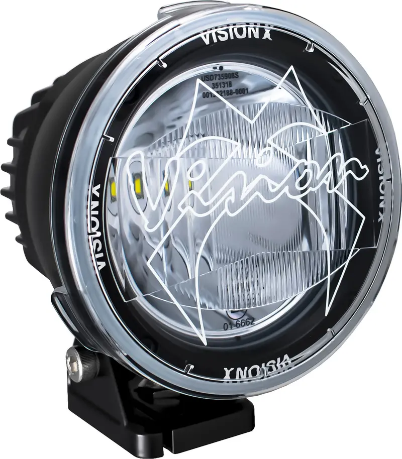 Vision X Cannon Pcv Protective Cover – 4.72" Combo Beam Led Light Housing With Dust And Moisture Seal 1