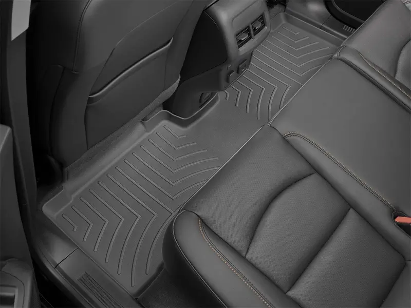 Weathertech 4414283 Custom Floor Liners For 2019 Ram 1500 Crew Cab – Includes Rear Under-Seat Storage & 2Nd Row Coverage 1