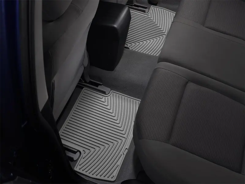 Weathertech All-Weather Rear Floor Mats – Gray, Custom-Fit (Model W197Gr) 1