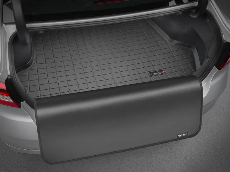 Weathertech Cargo Liner With Bumper Protector – Tan Trim For Vehicles With 2Nd-Row Seating 1