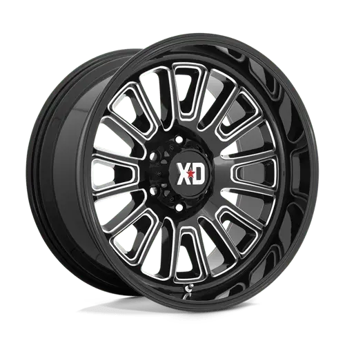 Xd Off-Road Xd864 Gloss Black 24X12 Wheel – 8X6.5 Bolt Pattern, -44Mm Offset 1