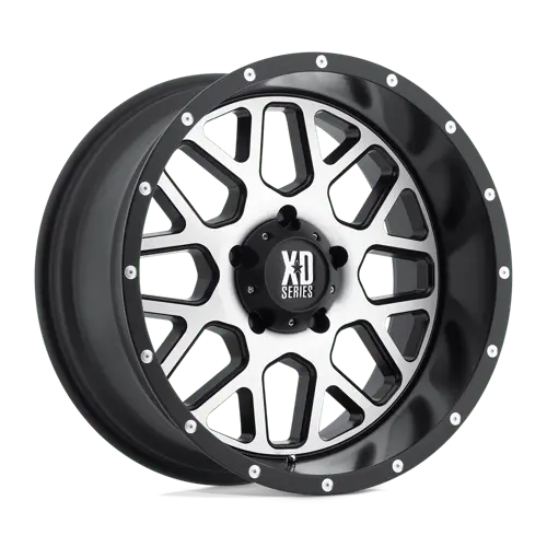 Xd Wheels Xd820 Series: 20X9 Inch, 8X170Mm Bolt Pattern, Matte Black Machined Lip 1